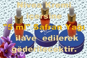 Safran yağlı Nivea Krem
